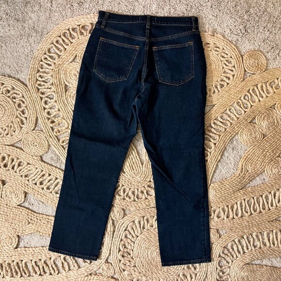 Abercrombie & Fitch Ultra High Rise Ankle Straight Jean - Picture 3 of 4